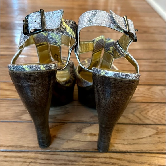 Carlos Santana!😎Platform Cavort snakeskin heels/size-7.5 - Picture 12 of 14